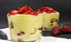 Diett tiramisu med jordbær: oppskrift trinn for trinn