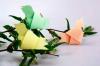Våren er her: Making origami "Fugl på et tre" i 5 minutter