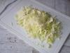 Salat med friske grønnsaker, som ikke trenger å fylle saus