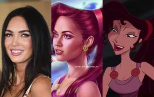 Magisk transformasjon: 12 verdensstjerner i bildene av Disney-prinsesser