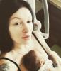 "Sag og ser ut som et rivjern": Anastasia Prikhodko viste magen etter fødselen