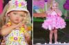 En jente som ligner Barbie: hvordan en baby dukke ser ut etter 10 år