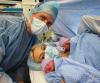 Chris de Burghs 36 år gamle datter fødte tvillinger etter 14 spontanaborter